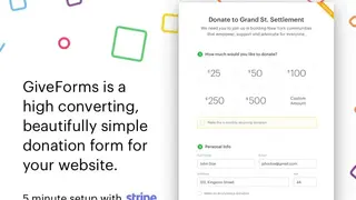 GiveForms screenshot