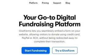 GiveForms screenshot