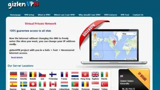gizlenVPN screenshot