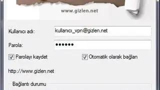 gizlenVPN screenshot