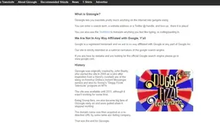 Gizoogle screenshot