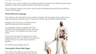 Gizoogle screenshot