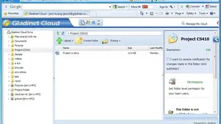 Gladinet screenshot