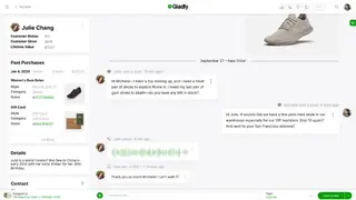 Gladly Customer Service Automation screenshot