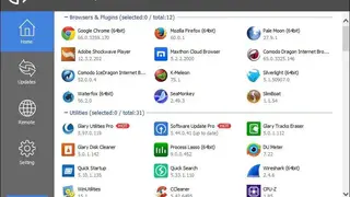 Glarysoft’s Software Update screenshot