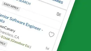 Glassdoor screenshot