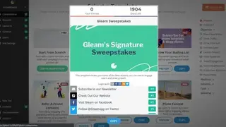 Gleam screenshot