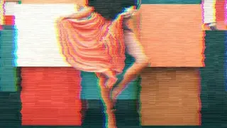 Glitch VHS screenshot
