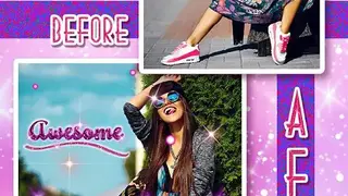 Glitter Moving Photo Effects Live screenshot