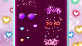 Glitter Moving Photo Effects Live screenshot