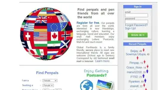 Global Penfriends screenshot