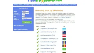 Global Penfriends screenshot