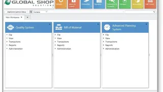 Global Shop Solutions ERP screenshot