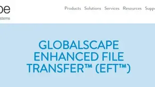 GlobalSCAPE Enhanced File Transfer screenshot