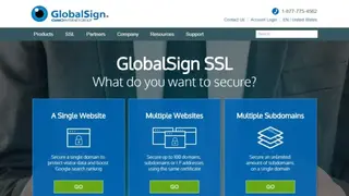GlobalSign screenshot