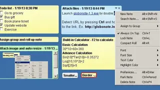 GloboNote screenshot