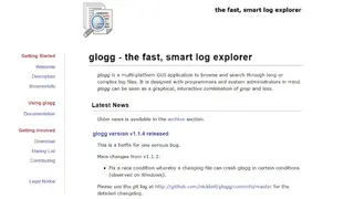 Glogg screenshot