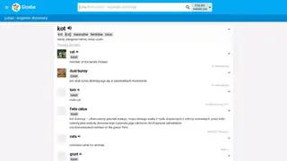 Glosbe screenshot