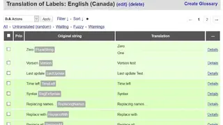 GlotPress screenshot