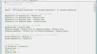GlovePIE screenshot