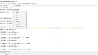 GlovePIE screenshot