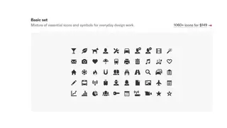 Glyphicons screenshot