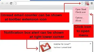 Gmail Watcher screenshot