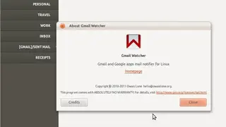 Gmail Watcher screenshot