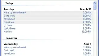 GMinder screenshot