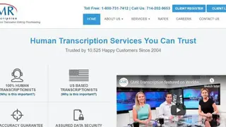 GMR Transcription screenshot