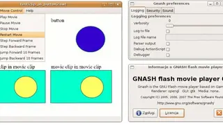 Gnash screenshot