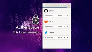 Gnome Authenticator screenshot