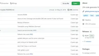 Gnome Authenticator screenshot