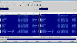 GNOME Commander screenshot