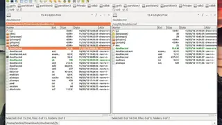 GNOME Commander screenshot