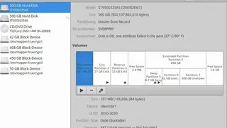 GNOME Disk Utility screenshot