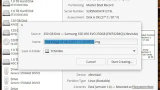 GNOME Disk Utility screenshot
