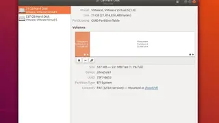 GNOME Disk Utility screenshot