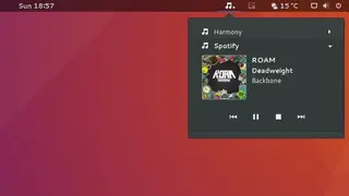 Gnome media player screenshot