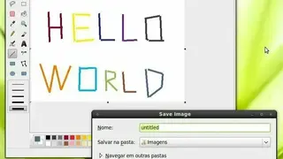 Gnome Paint screenshot