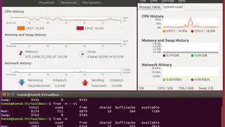 GNOME System Monitor screenshot