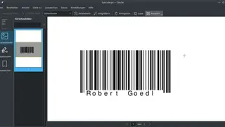 GNU-Barcode screenshot