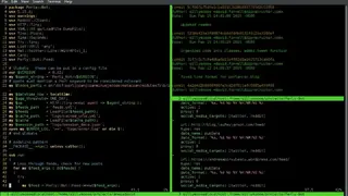 GNU Screen screenshot