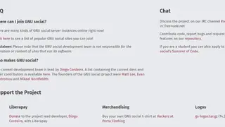 GNU social screenshot
