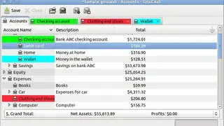GnuCash screenshot
