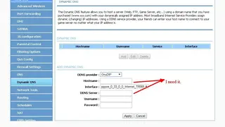 GnuDIP Dynamic DNS screenshot