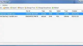 GNUPGK screenshot