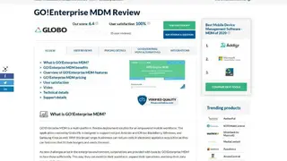 GO Enterprise MDM screenshot