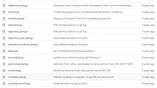 Go-git screenshot