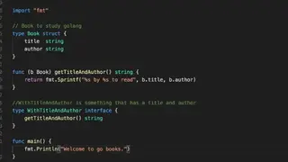 Go (Programming Language) screenshot